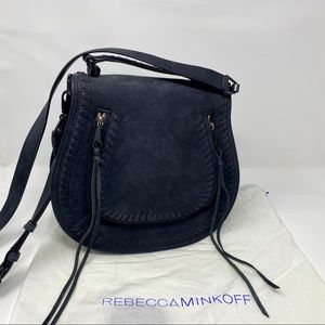 Rebecca Minkoff nubuck suede saddle bag